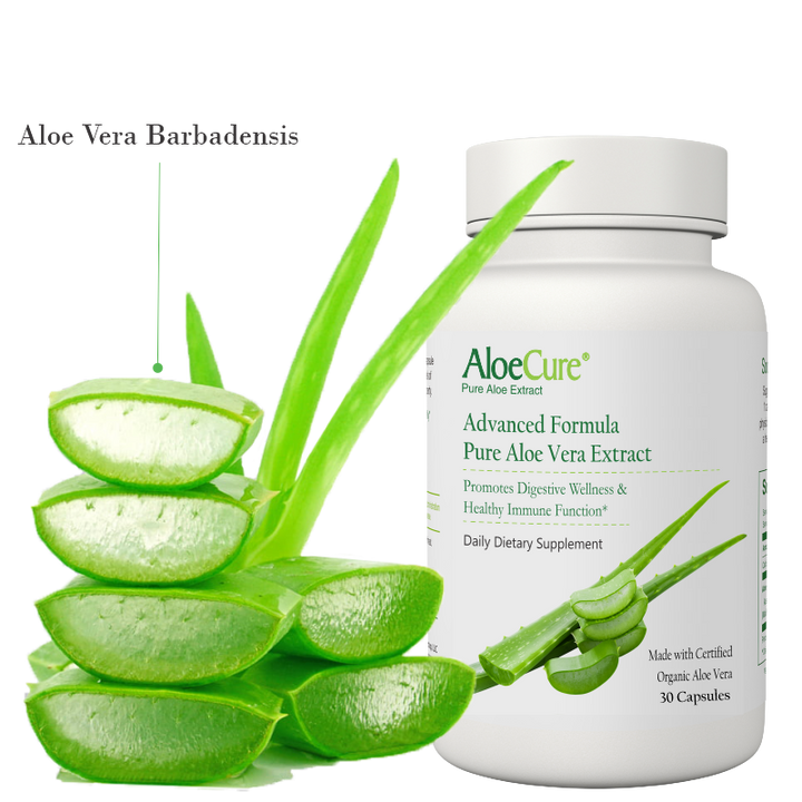 AloeCure Advanced Formula Capsules - 30ct Travel Size by AloeCure