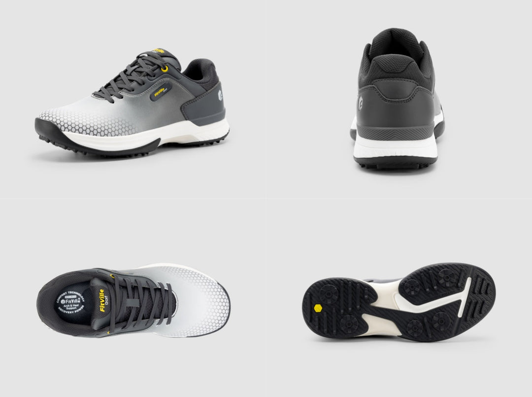 FitVille Men's SpeedEx Golf Shoes by FitVille