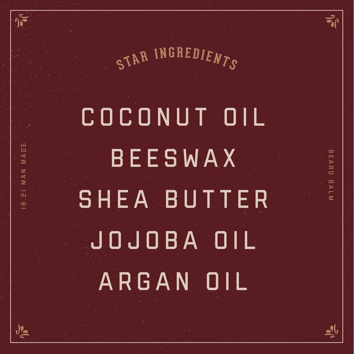 18.21 Man Made Spiced Vanilla Beard Balm