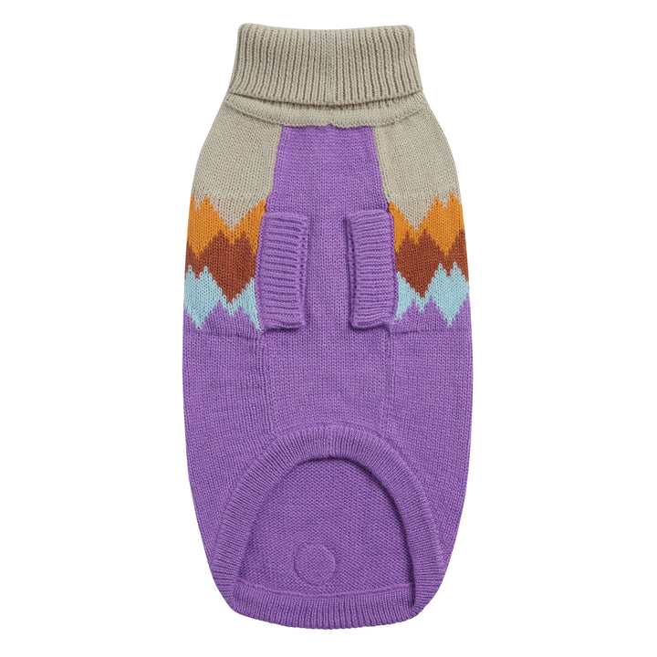 Fireside Sweater - Purple by GF Pet