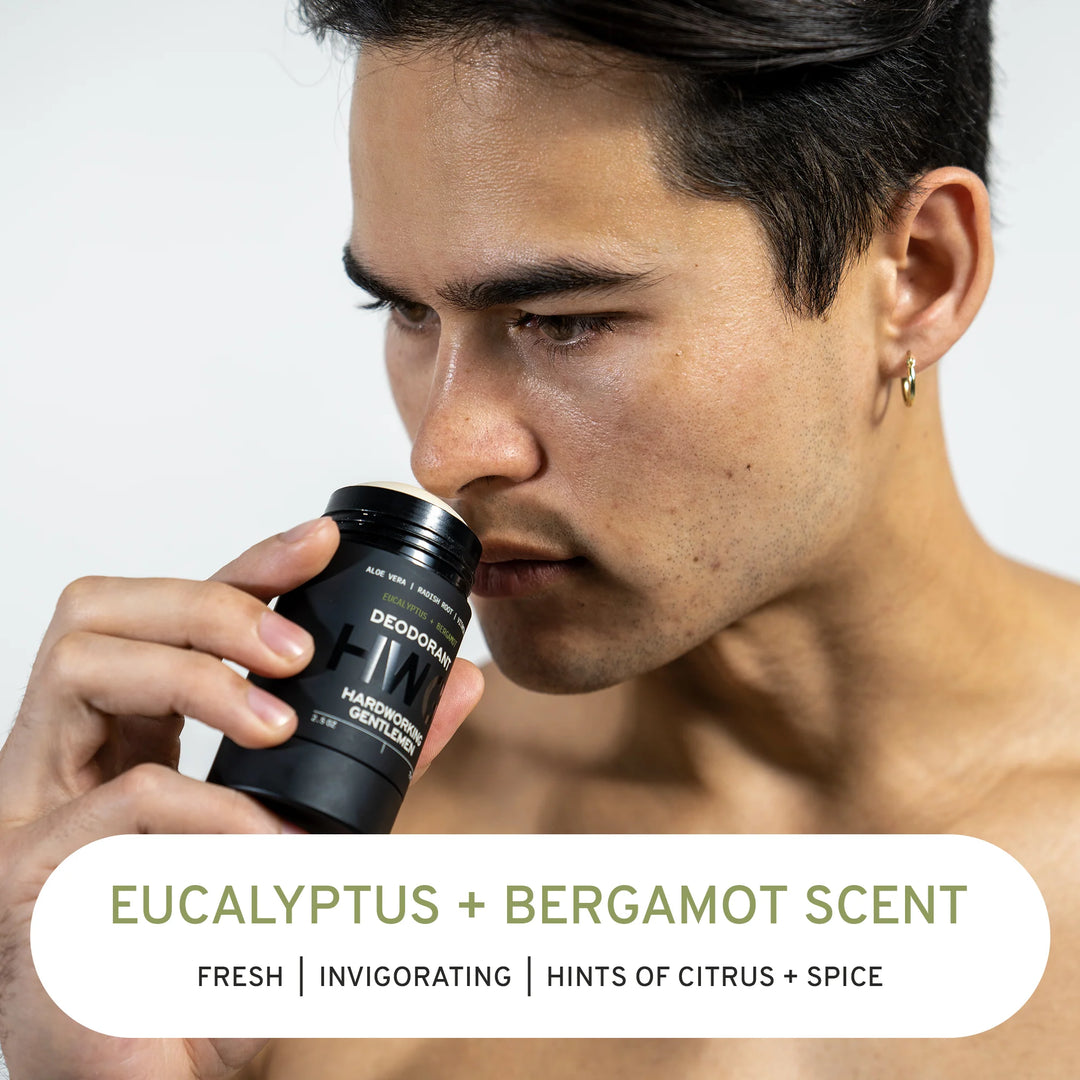 Hardworking Gentlemen Eucalyptus + Berganot Deodorant