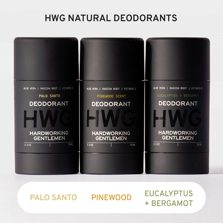 Hardworking Gentlemen Eucalyptus + Berganot Deodorant