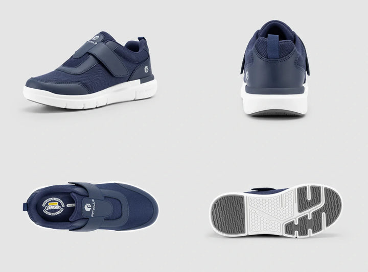 FitVille Men's EasyTop StrapEase Diabetic Shoes V4 by FitVille