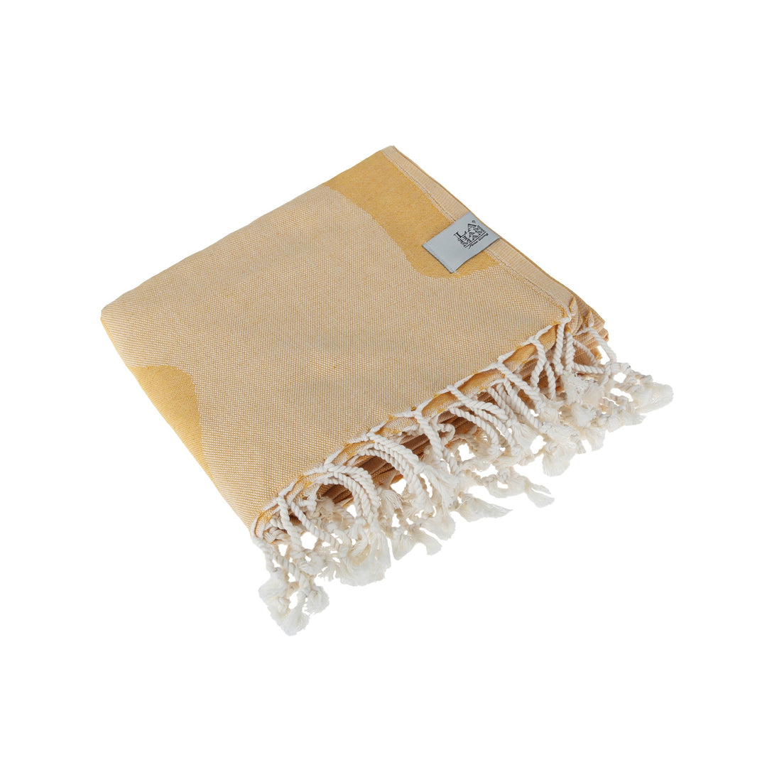 Sunny Utah Peshtemal Pure Cotton Beach Towel by La'Hammam