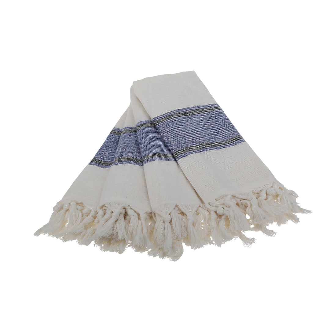 Smyrna Turkish Hand / Kitchen Towel 4 pack 23x17in by La'Hammam