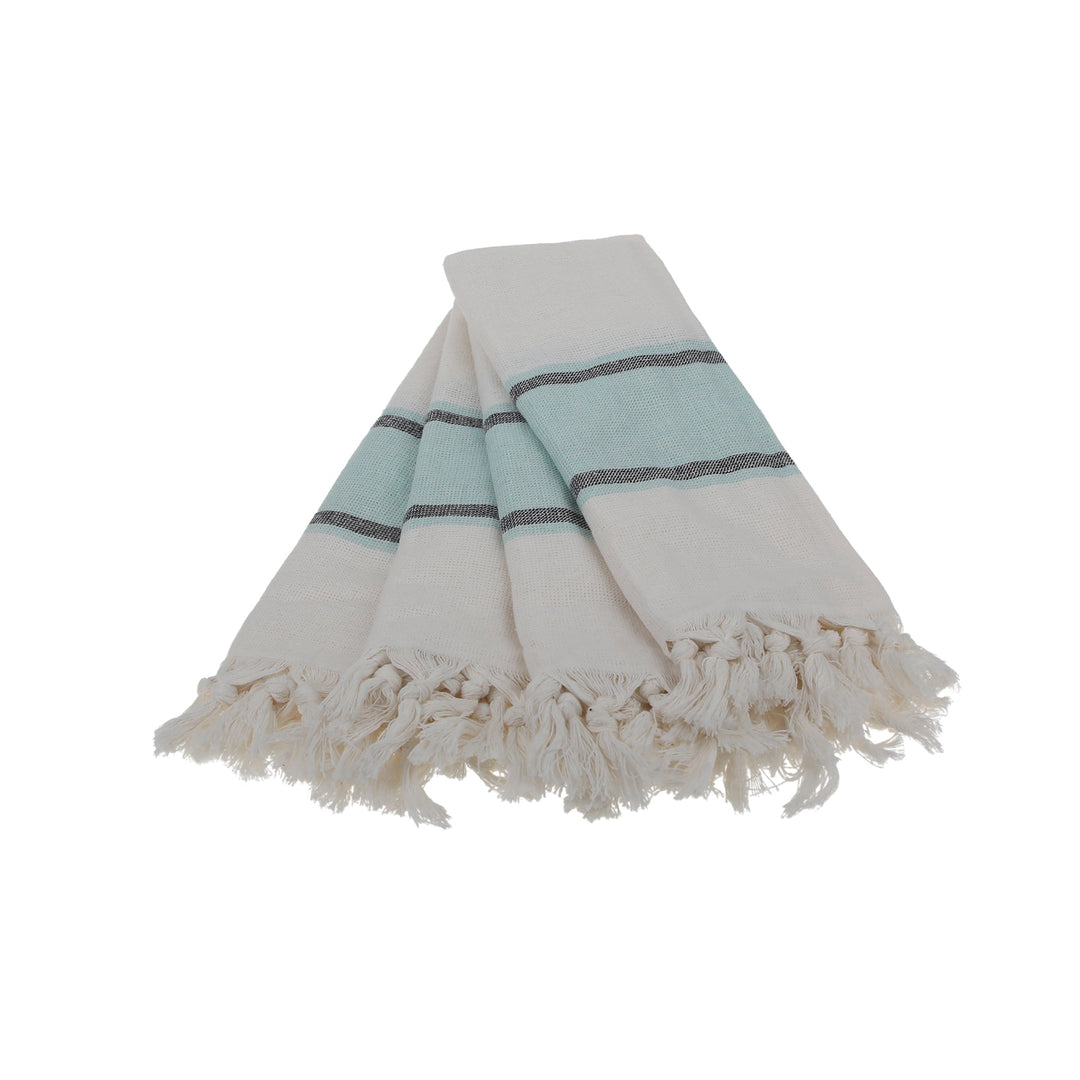 Smyrna Turkish Hand / Kitchen Towel 4 pack 23x17in by La'Hammam