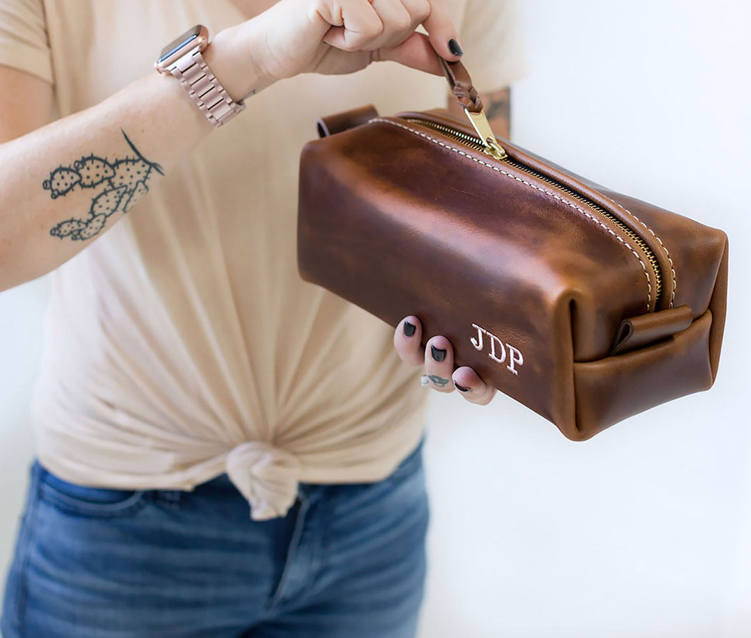 Toiletry Bag by Lifetime Leather Co
