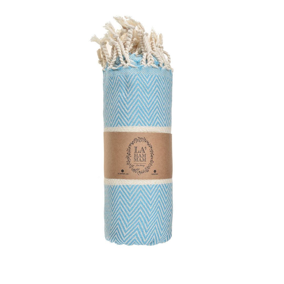 Herring Beach Towel by La'Hammam