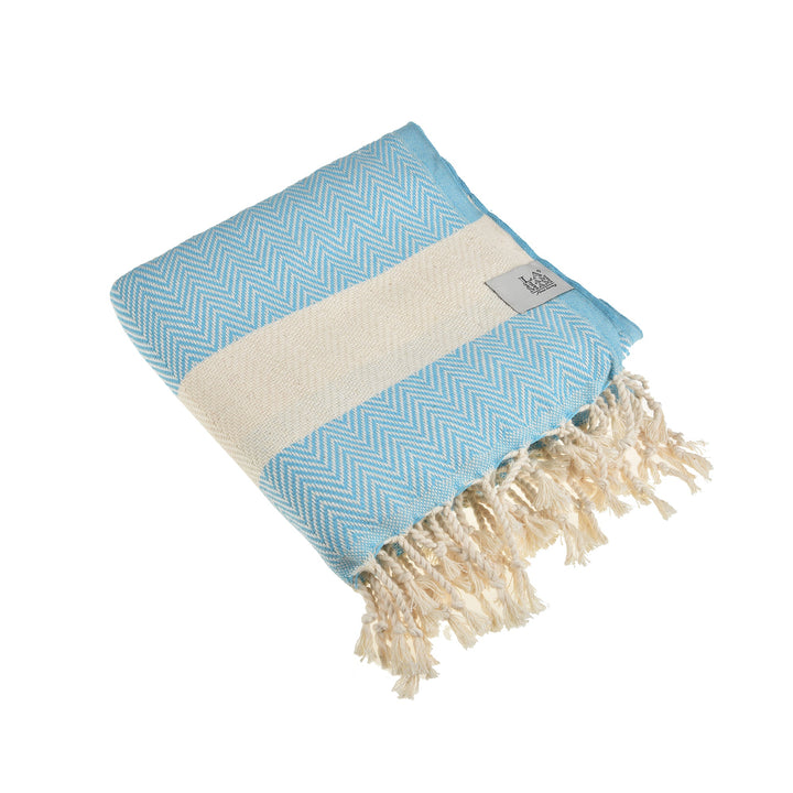 Herring Beach Towel by La'Hammam